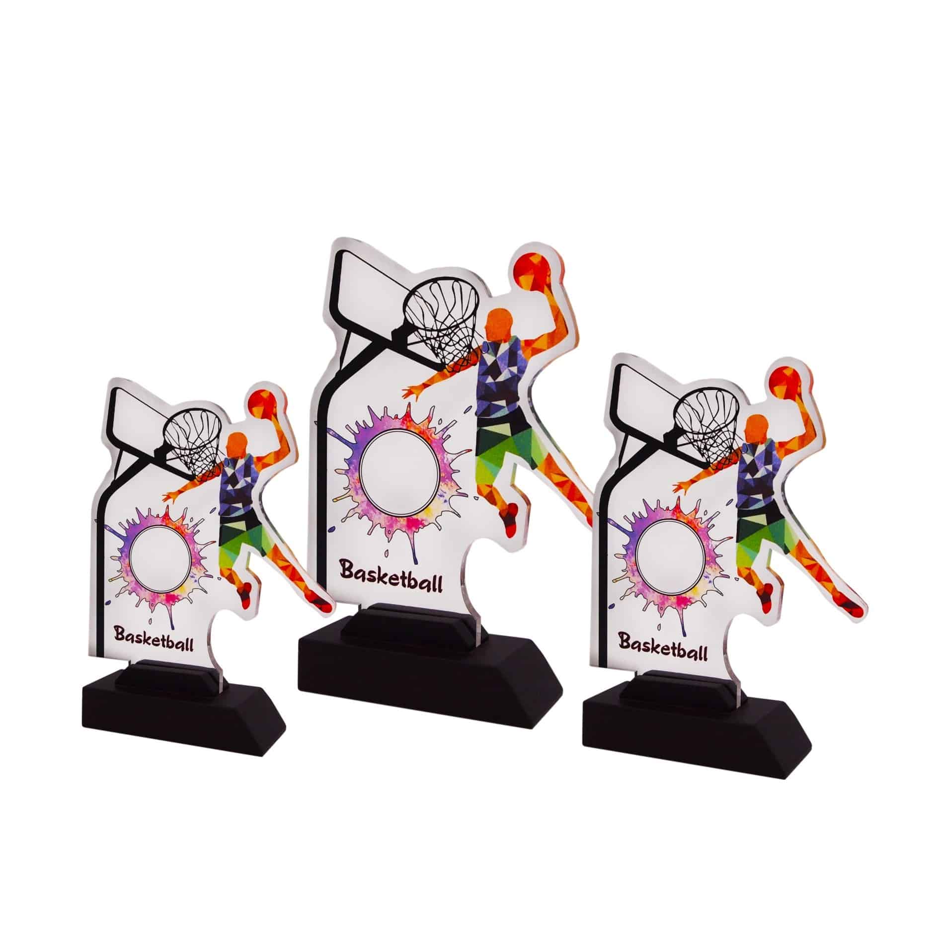 Acrylic Plaques Acrylic Plaque (Basketball) AC4253 Acrylic Plaque (Basketball) AC4253