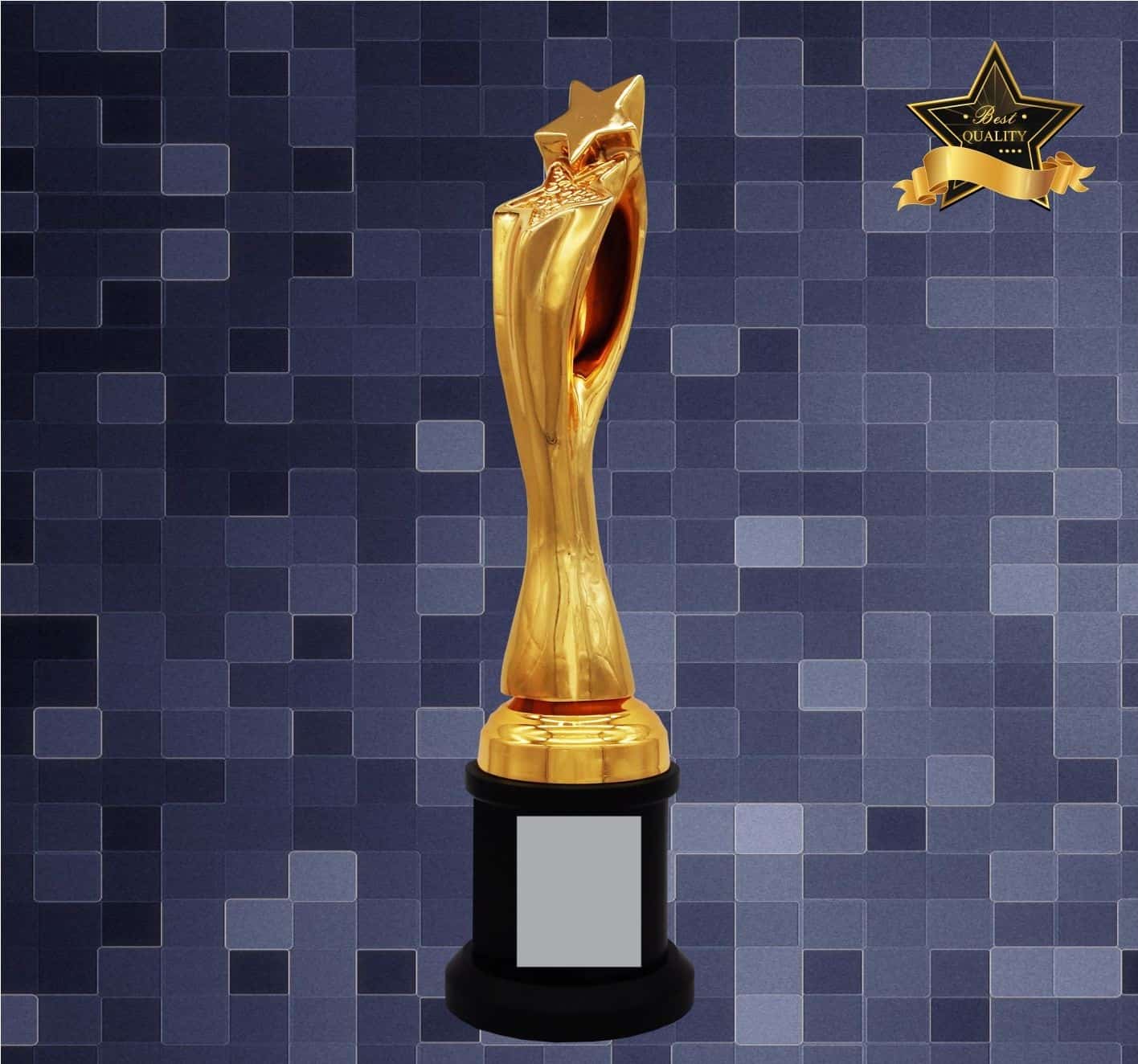 Golden Trophy Star Sculpture Trophy AC4280 Star Sculpture Trophy AC4280