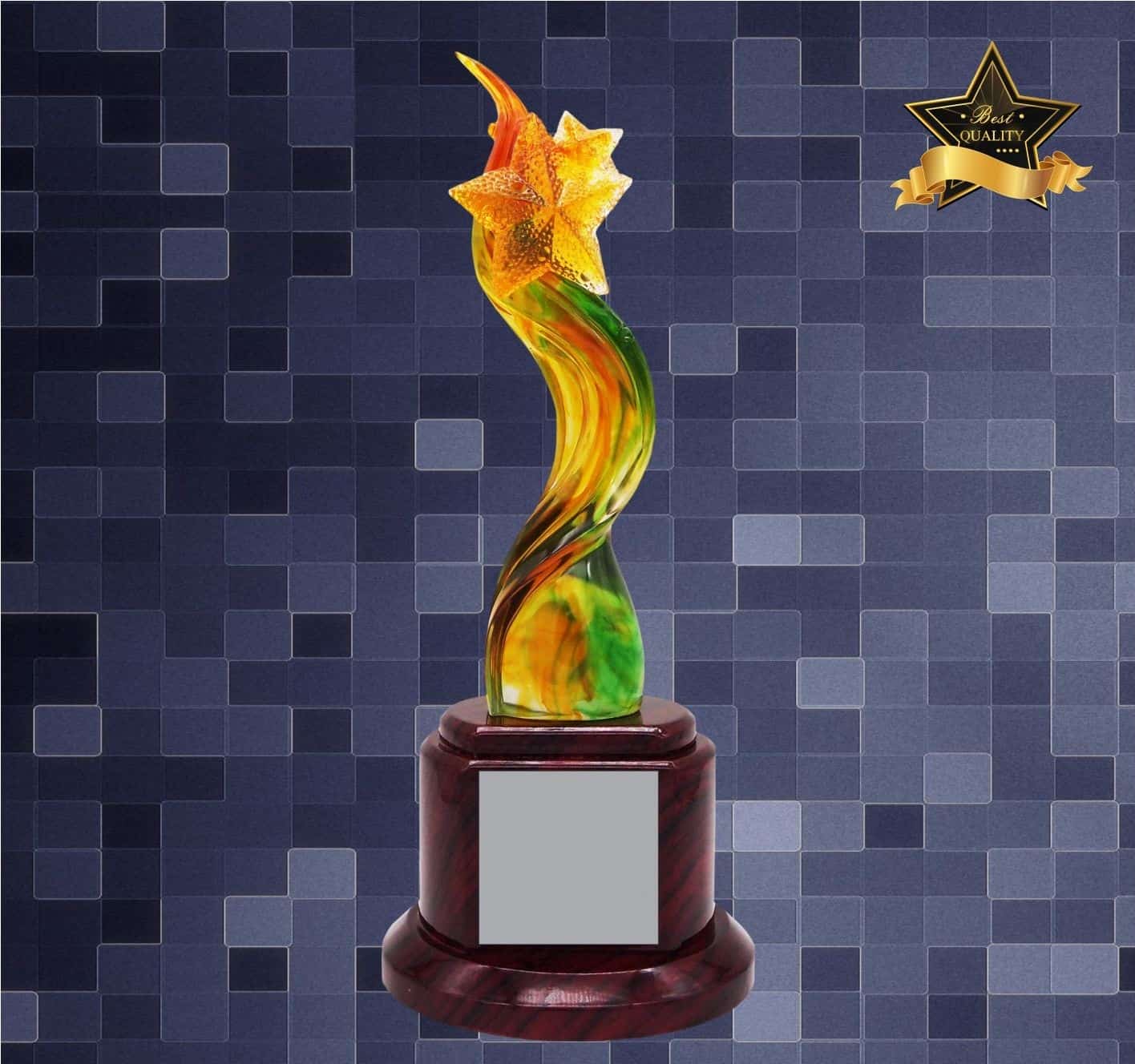 Crystal Trophy Star Sculpture Trophy AC4299 Star Sculpture Trophy AC4299