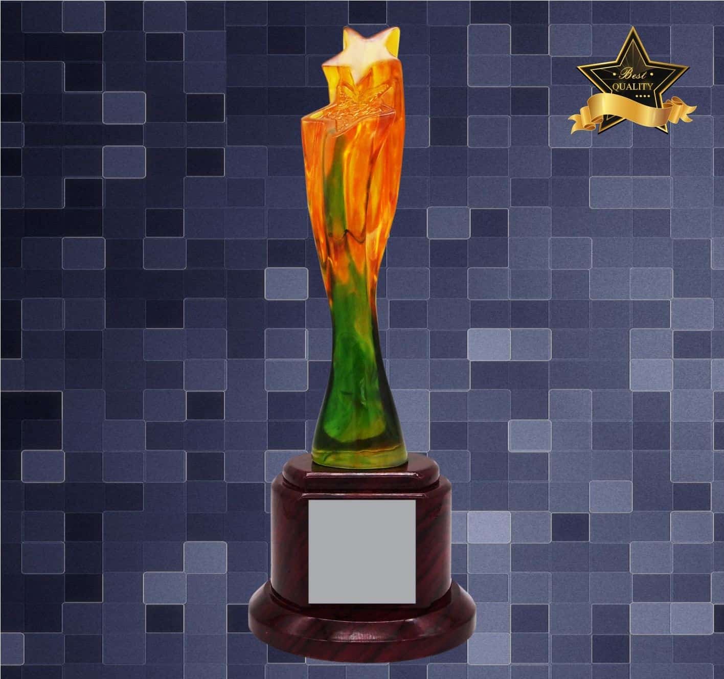 Crystal Trophy Star Sculpture Trophy AC4304 Star Sculpture Trophy AC4304