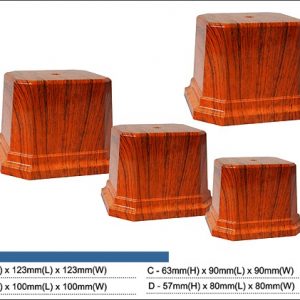 Plastic Trophy Base ACPB005
