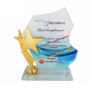 Crystal Plaque (Star) CR3028