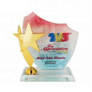 Crystal Plaque (Star) CR3032