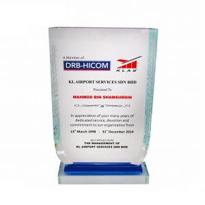 Crystal Plaque CR3061