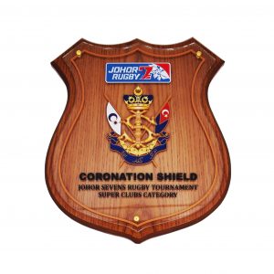 Wooden Crystal Plaque CR3064