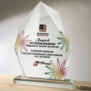 Crystal Plaque CR3089