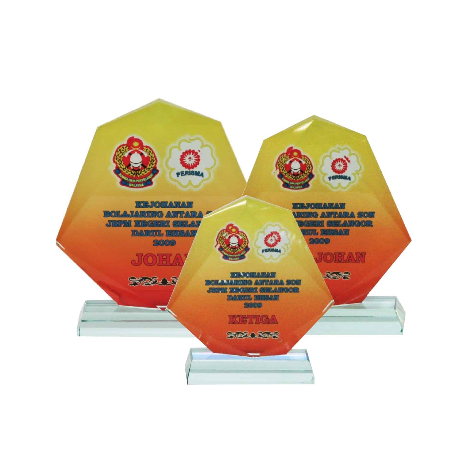 Crystal Plaques Crystal Glass Award CR8095 Crystal Glass Award CR8095