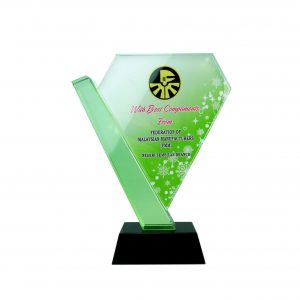 Diamond Crystal Glass Award CR8167