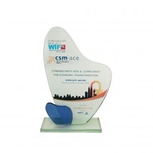 Crystal Glass Award (Love) CR8196