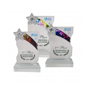 Crystal Glass Star Award CR8199