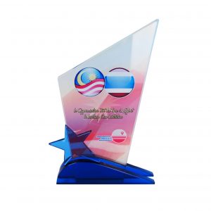 Crystal Glass Star Award CR8218