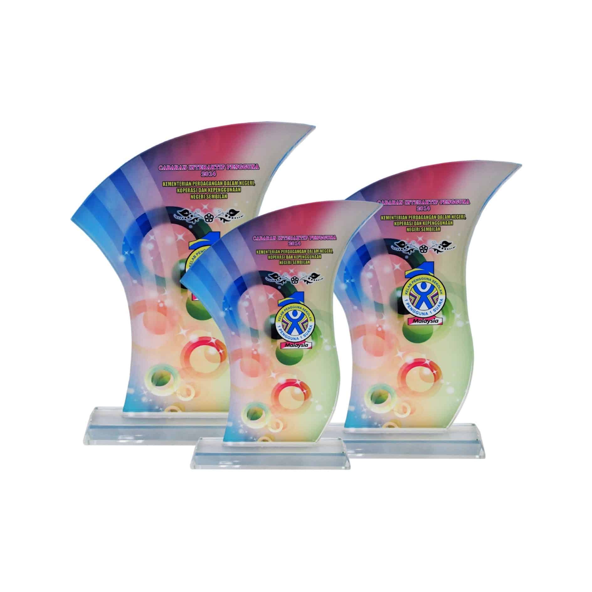 Crystal Plaques Crystal Glass Award CR8223 Crystal Glass Award CR8223