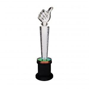 Crystal Trophy Crystal Glass Award (Thumb) CR8230 Crystal Glass Award (Thumb) CR8230
