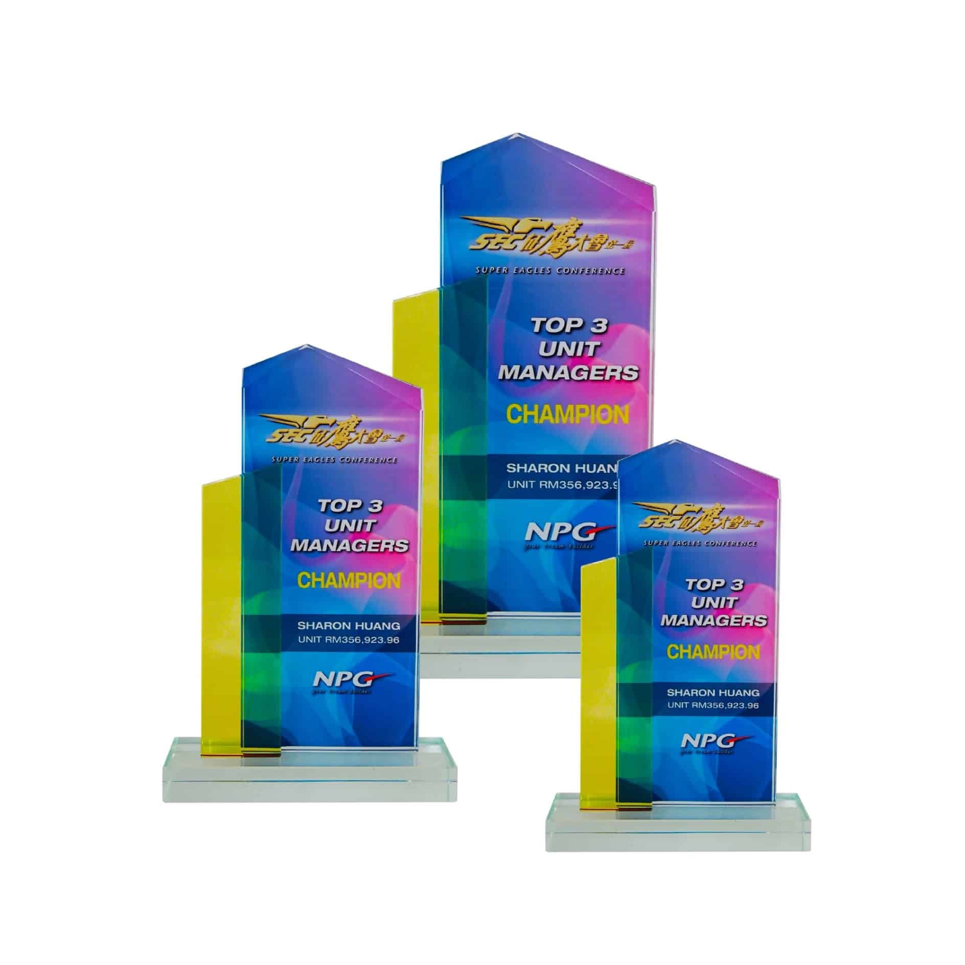 Crystal Plaques Crystal Glass Award CR8251 Crystal Glass Award CR8251