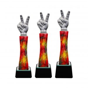 Crystal Trophy Crystal Glass Award CR8260 Crystal Glass Award CR8260