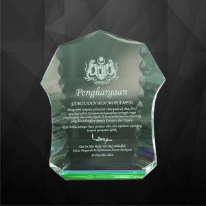 Crystal Plaque CR9001