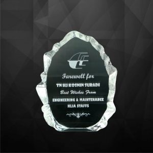 Crystal Plaque CR9006