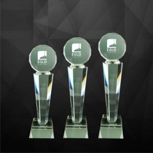 Crystal Trophy CR9097