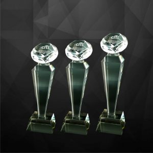 Crystal Diamond Trophy CR9100