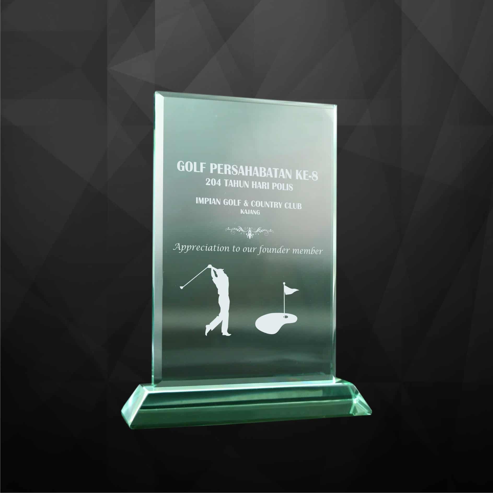 Crystal Plaques Rectangular Crystal Plaque CR9104 Rectangular Crystal Plaque CR9104