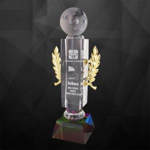 Crystal Globe Trophy CR9107