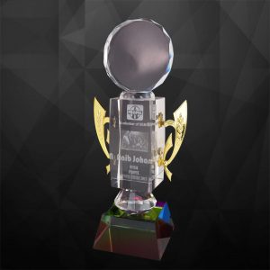 Crystal Trophy CR9112