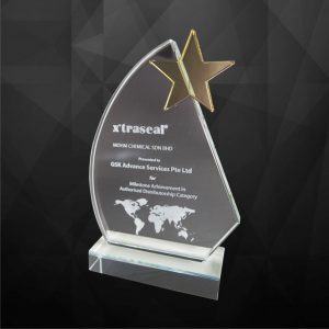 Crystal Star Award CR9125