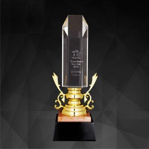 Crystal Trophy CR9182
