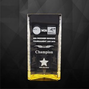 Crystal Plaque CR9258