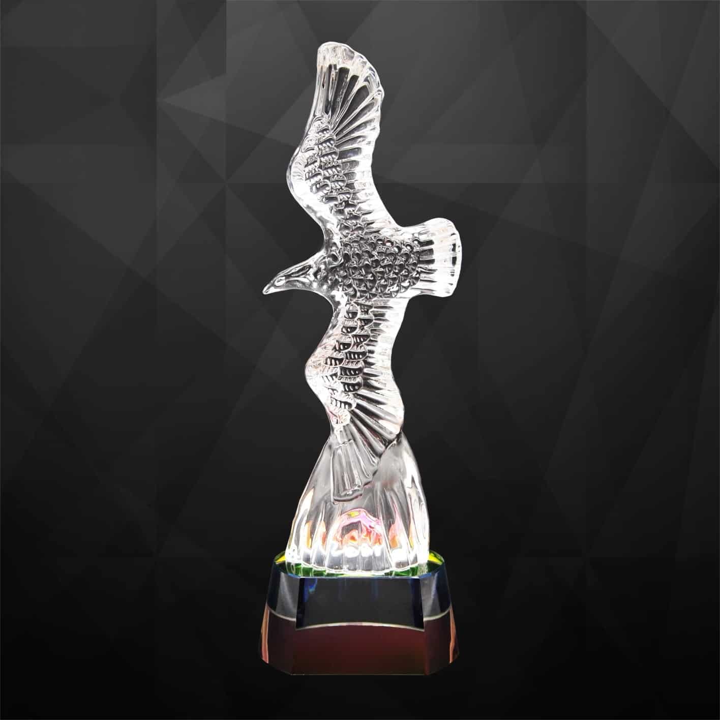 Crystal Trophy Crystal Eagle Trophy CR9260 Crystal Eagle Trophy CR9260