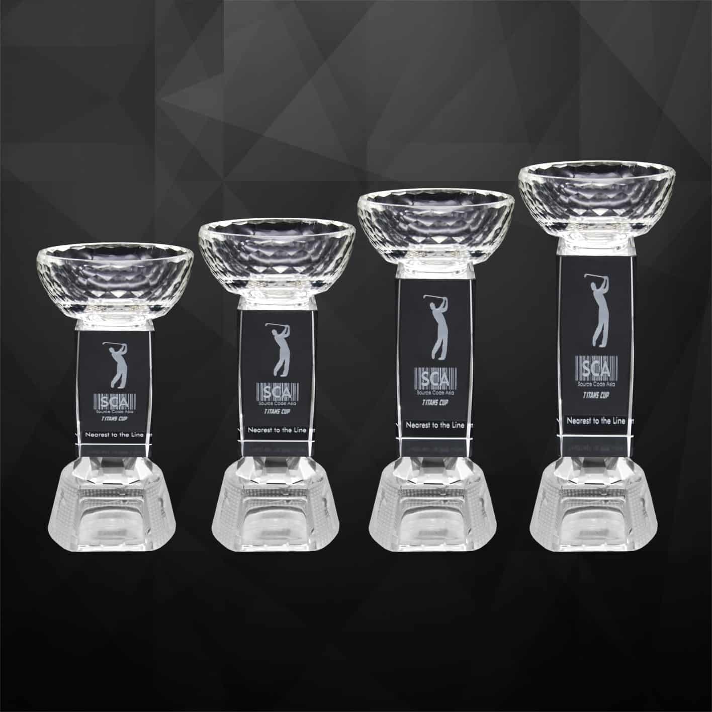 Crystal Trophy Crystal Cup Trophy CR9280 Crystal Cup Trophy CR9280