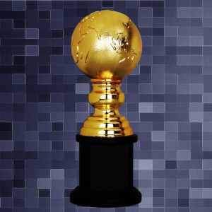 Globe Sculpture Award CR9295