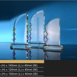 Crystal Plaques Crystal Plaque CR9296 Crystal Plaque CR9296