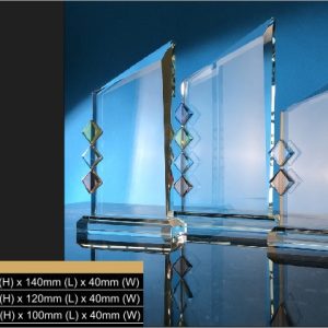 Crystal Plaques Crystal Plaque CR9298 Crystal Plaque CR9298