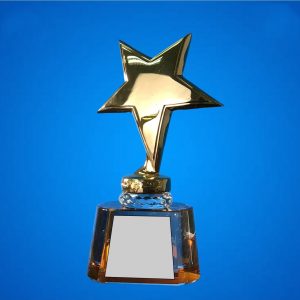 Crystal Plaques Star Crystal Award CR9325 Star Crystal Award CR9325