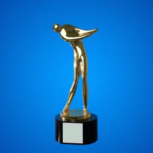 Golf Sculpture Trophy CR9341