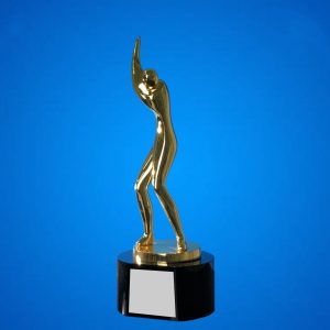 Golf Sculpture Trophy CR9342