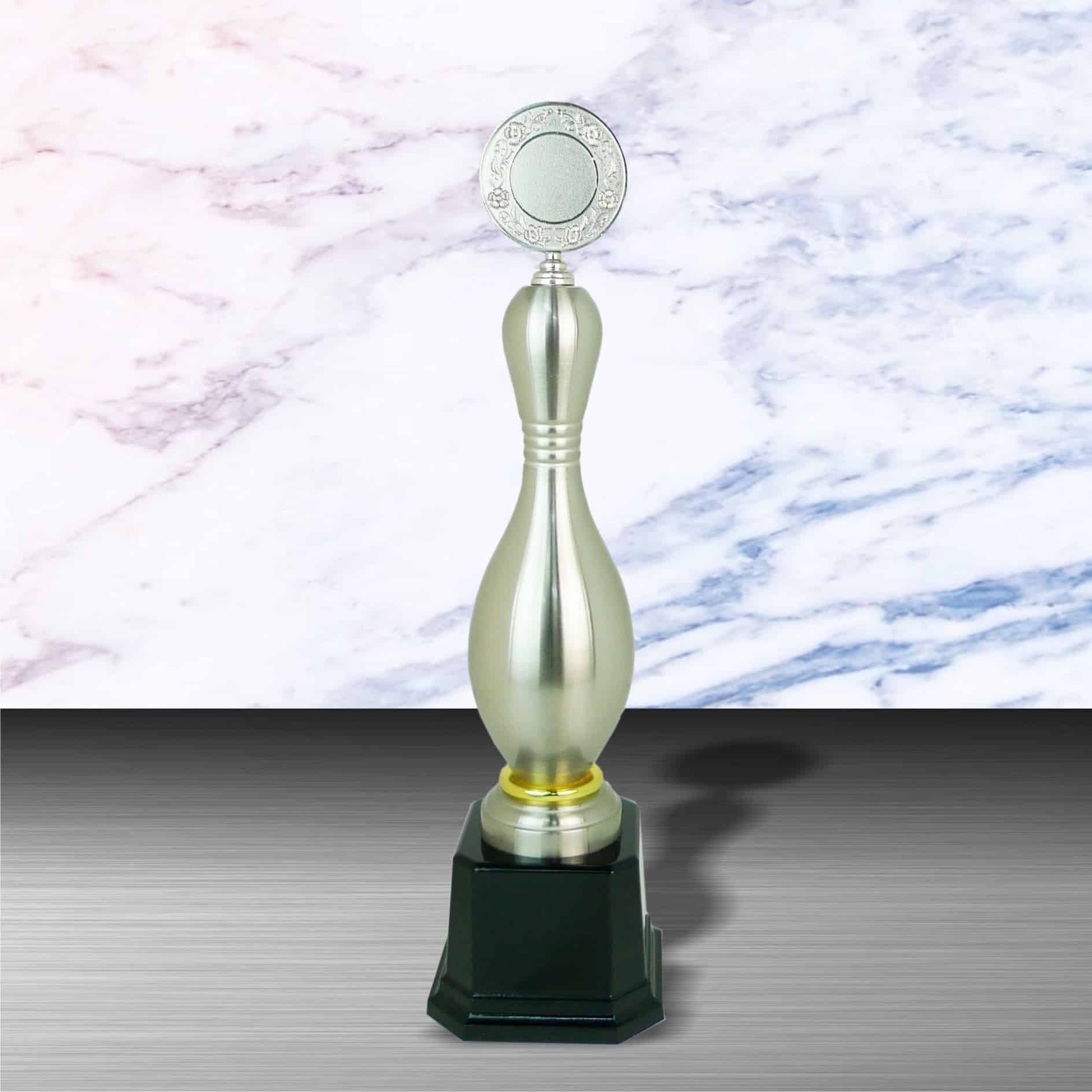 Bowling Trophy Silver Bowling Trophy EXWS6070 Silver Bowling Trophy EXWS6070