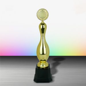 Golden Bowling Trophy EXWS6071