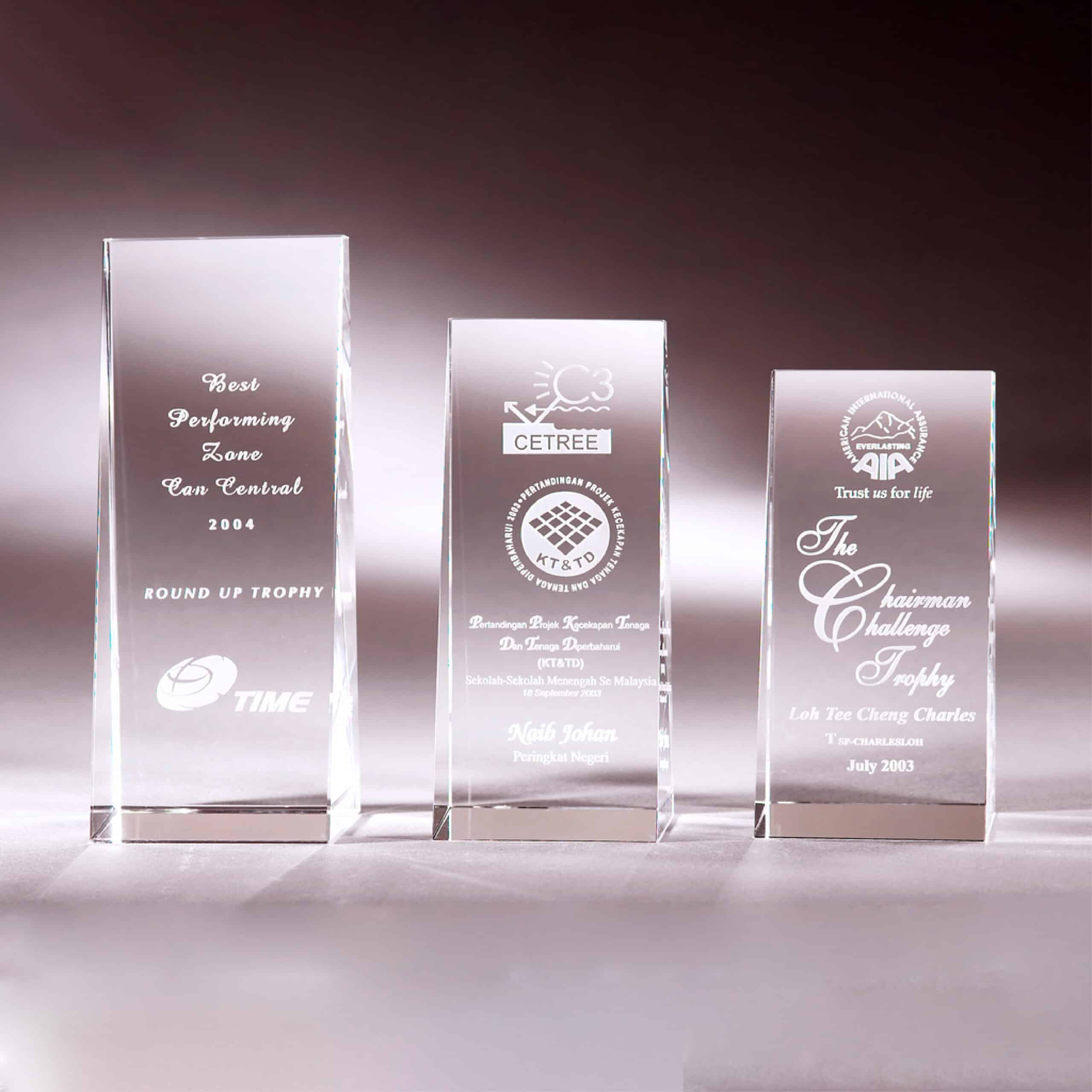 Crystal Plaques Crystal Plaque CR0018 Crystal Plaque CR0018