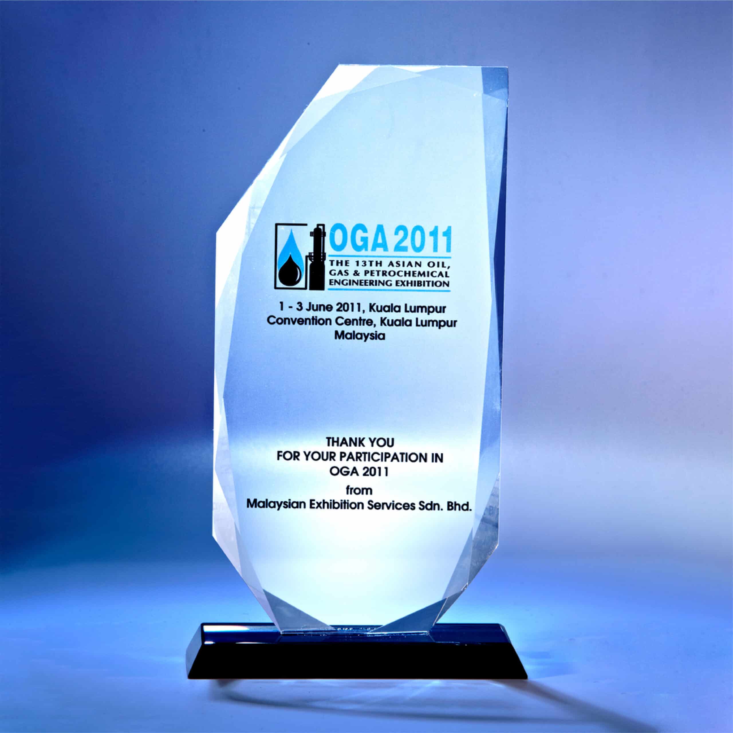 Crystal Plaques Crystal Plaque CR0052 Crystal Plaque CR0052