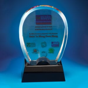 Crystal Plaque CR0075