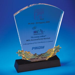 Crystal Plaque CR0082