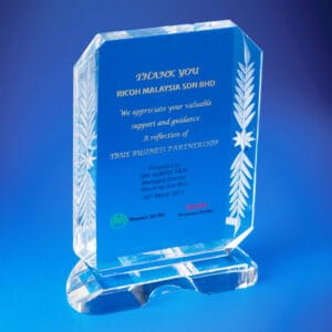 Crystal Plaque CR0111