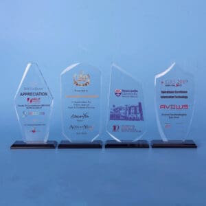 Crystal Plaque CR0175