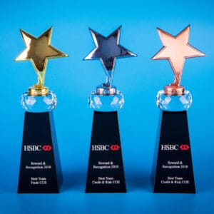 Crystal Trophy CR0203