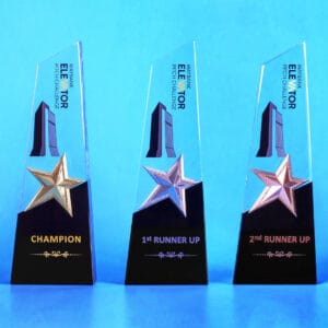 Crystal Trophy CR0214