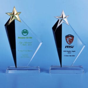 Crystal Plaque CR0218