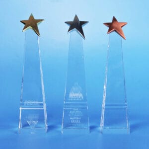 Crystal Trophy CR0222