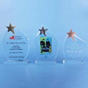 Crystal Plaque CR0225